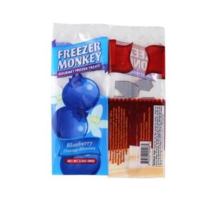 High Quality clear plastic custom printed PE ice popsicle packaging bags