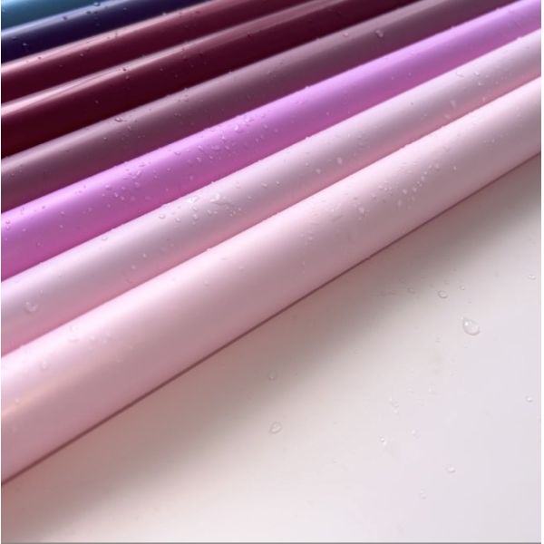 Ouya paper double-sided double-color waterproof flower wrapping paper gift diy