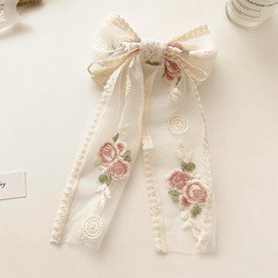 Custom Logo Printed Decoration Ribbon Bow Tie Handmade Flowers Christmas Gift