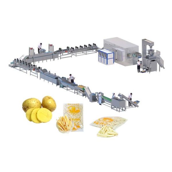 High-Efficiency Fully Automatic French Fries Production Line | Customizable