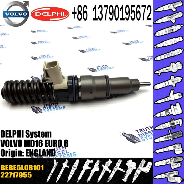 Quality High quality common rail injector 22717955 diesel injector Engine BEBE5L08101 FOR Engine VOL MD16 wholesale