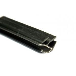 Car EPDM Rubber Seal , Solid Coating Stainless Steel Spine Rubber Door Seal
