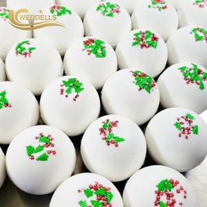 Relaxing Custom Bath Bombs Set With Private Label Package 120g BSCI
