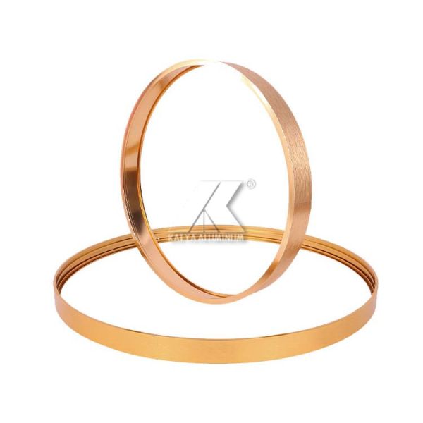 Quality Modern Metal Round Aluminium Mirror Frame 6063 T5 For Wall Pictures wholesale