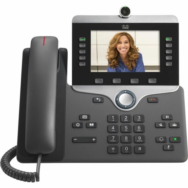 Cisco CP IP Telephone 8865NR-K9 : HD Audio , 360° Microphones & Touchscreen For