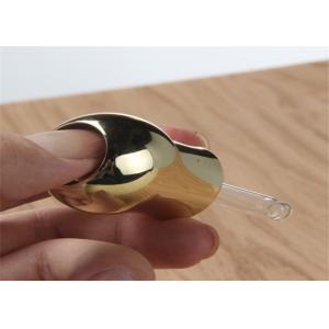 Cosmetics Empty Glass Dropper Bottles Spot 40ml Transparent Stamper Shape