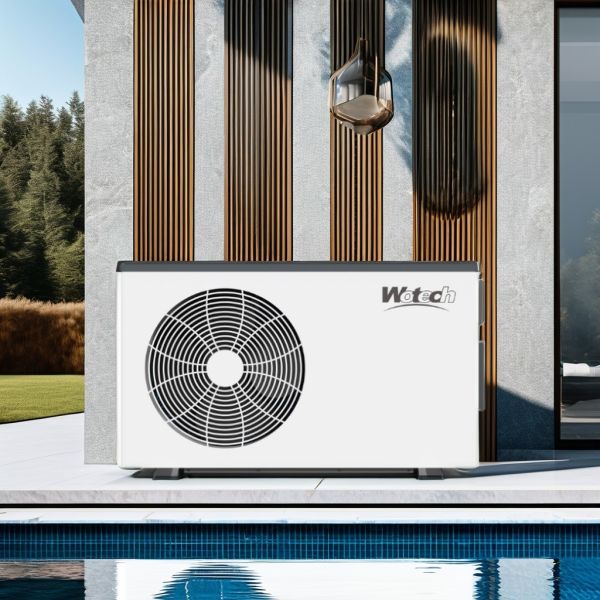 Quality 16Kw Heat Pump R32 Portable Pool Heat Pump For Metal Housing And Low Noise Level 41-52 DB wholesale