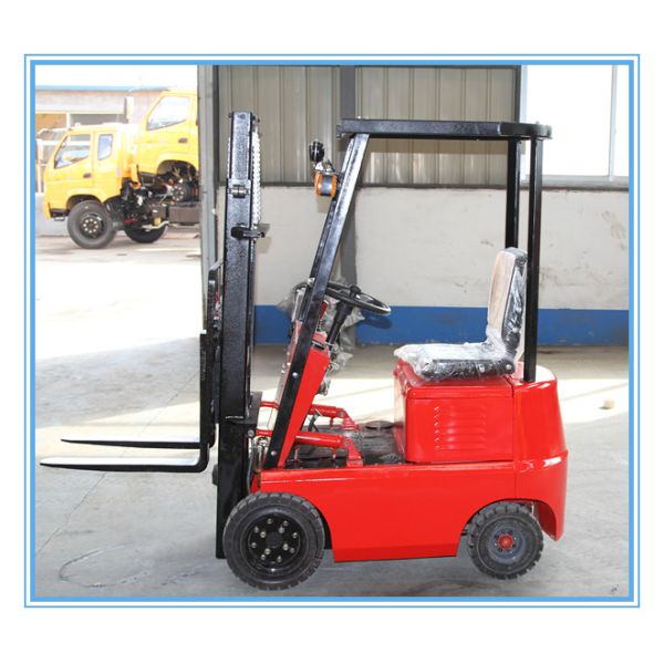 Quality 0.5 ton small garden tractor machine  electric forklift with ce and iso approved wholesale