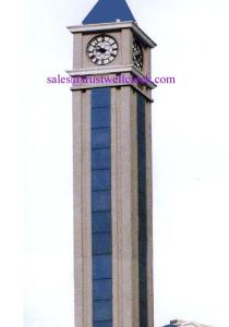 China 1m diameter 4 four faces clock tower-GOOD CLOCK YANTAI)TRUST-WELL CO LT.mechanism for 1m diameter clocks tower,GPS clock on sale