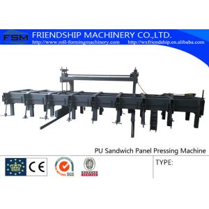 Discontinous Pu Sandwich Panel Machine Coil Width 1000-1250mm