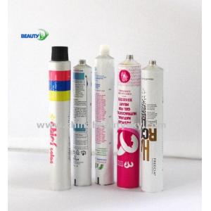 Empty Colored Collapsible aluminum tubes Dimension 28*160mm 60ml volume