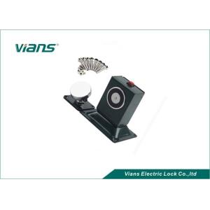 China 110Lbs Power Off To Open Manual Door Release Button , Floor Wall 24v Magnetic Door Holder on sale