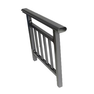 Commercial Galvanized Wrought Iron Deck Railing Metal Awning Balusters