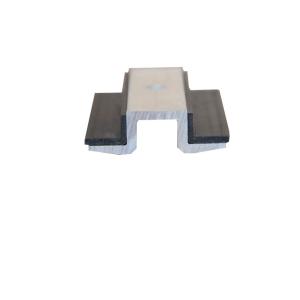 Mid Clamp Solar Roof Mounting Systems Accessories Alloy 6005 - T5