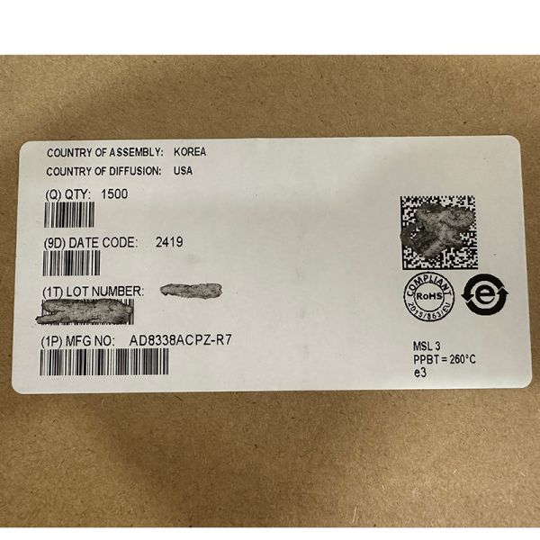 Quality ADI / Analog Devices Inc. AD8338ACPZ-R7 wholesale