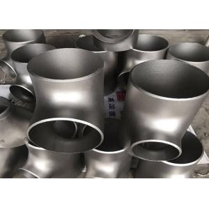 Duplex Steel UNS S31803 ASME B16.9 48" Std Stainless Steel Pipe Reducer Tee