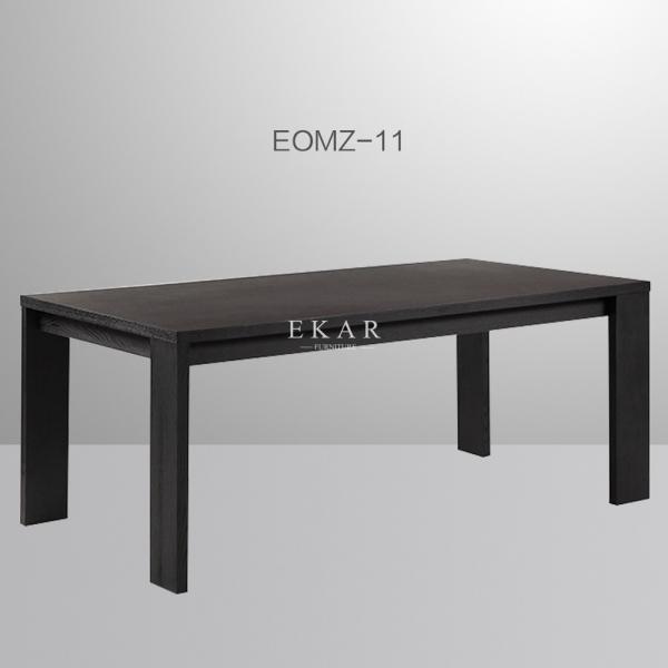 Rectangle Simple Design Solid Wood Modern Dining Table