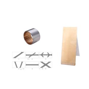 SAE Standard Layer Bimetallic Strips & Plates Split Type Lubricated Metal