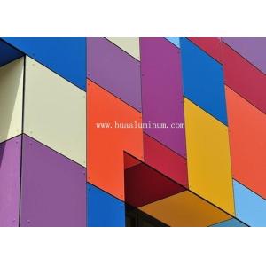 Unbreakable 1220x2440mm Metal Composite Material MCM Cladding Panels