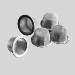 Dome Shape Wire Mesh Filter 8mm Height With Stainless Steel Brass Copper Wire