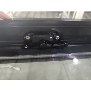 Single Double Panel Detachable Tempered Glass Sliding Window With Grill Design