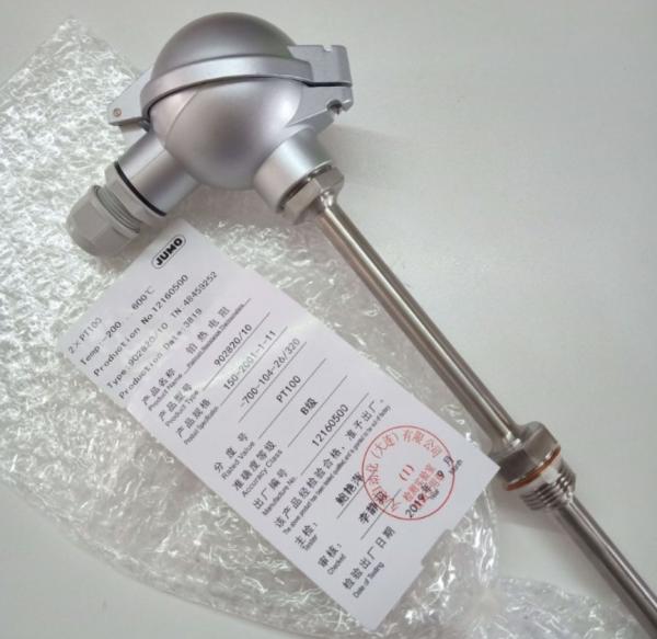 Quality 316L Head Mounted Temperature Transmitter Sensor RTD PT100 Transmitter 20mA wholesale