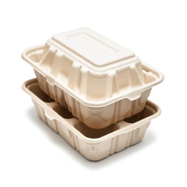 Quality Foldable Molded Pulp Clamshell Packaging for Tobacco Products wholesale