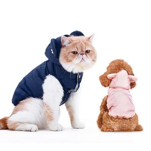 Cheap Weight 150g Cat Wearing Baby Clothes Blue / Pink Color 2 Sizes For Winter for sale