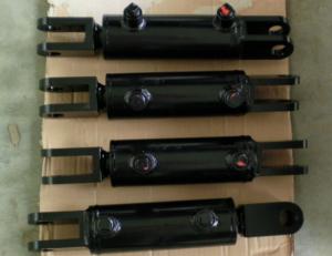Cheap Steel Body Garbage Truck Hydraulic Cylinders / Double Hydraulic Cylinder for sale