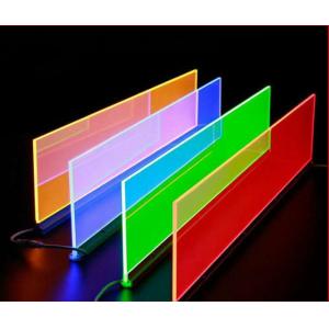 2mm 3mm 4mm 5mm 10mm LPG Light Guide Plate Custom Size Shape Dotting Laser 98%