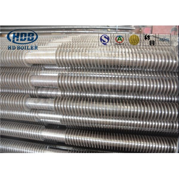 Carbon Fin Tube For Heat Transfer , Boiler Spare Parts With ASME Standard