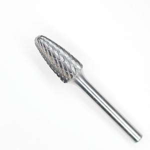 SF Tree Radius End Tungsten Carbide Burr Double Cut 1/4" Shank Die Grinder Bits