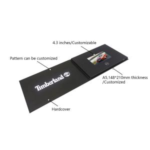 Digital video brochure card , Festival LCD Screen Card Colorful 256MB Memory ODM