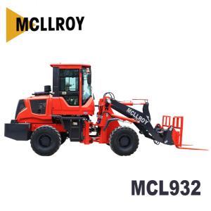 Small Articulated 2 TonWheel Loader 3200mm Max.Dump Clearance