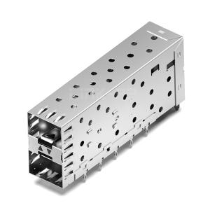 Cheap LINK-PP LP21AC01201 SFP 2x1 Cage Connector With Inner LightPipe for sale