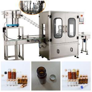 Cheap Fast Speed Linear Capping Machine Locking Cap Machine Simple Operation for sale