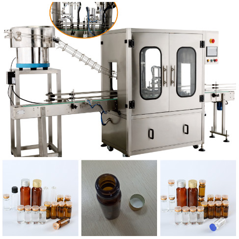 Quality Fast Speed Linear Capping Machine Locking Cap Machine Simple Operation wholesale