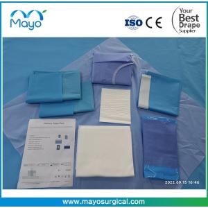 Cheap Obstetrics and Gynaecology Sterile Disposable Surgical Delivery Drape Pack for sale