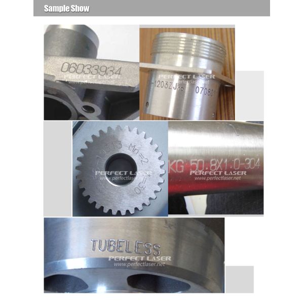 300×200mm Dot Pin Marking Machine Multi Format Aluminum Brand HRC 92