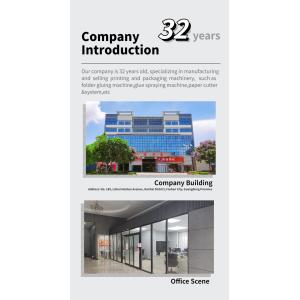 Corrugated Box Dual- Lock Bottom Spraying Cold Glue Machine with Packaging Type