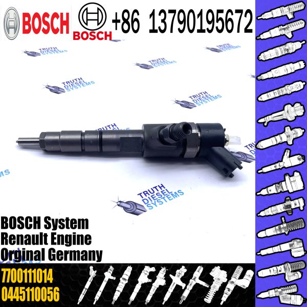 Quality Fuel BOSCH Diesel Injector 7700111014 0445110056 WIth  Engine wholesale