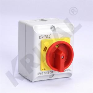 PC Copper Manual Isolating Switch Disconnector IP65 20 Amp 3 Pole