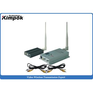 Cheap 2-4KM Analog Video Transmitter 1200Mhz Wireless FPV Transmitter &amp; Receiver for sale