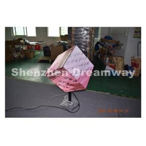 Special Cube hd Indoor Full Color led display advertising PH2.5 480 by 480 mm