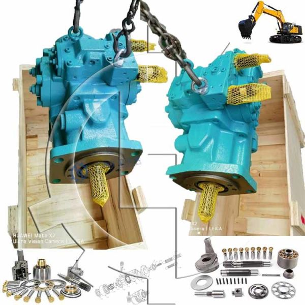 Hydraulic Main Pump K3V112BDT-1R0R-0E11 K3V112BDT K3V112DT K3V112 Pump For