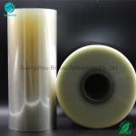 Clear High Transparency 120mm BOPP Film Roll For Food , Medicine，Cigarette Box