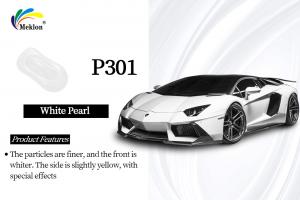 China MSDS Metallic Car Pearl Paint White Practical Mildew Resistant on sale