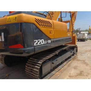 22 Ton Used Hyundai 220 Model Crawler Excavator from Korea with Excellent