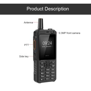 UNIWA F40 2.4 Inch Waterproof Mobile Phone with Walkie Talkie Function Two Way