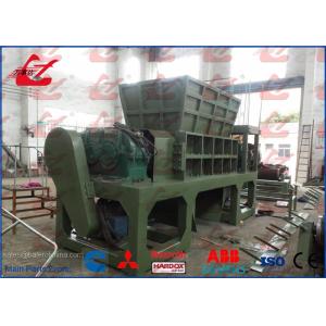 China Scrap Metal Shredder Scrap Vehicles Shredder Automatic Feeding PLC Control on sale